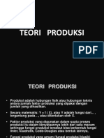 Teori Produksi