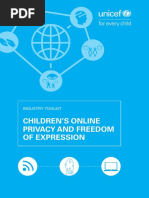 UNICEF Childrens Online Privacy and Freedom of Expression