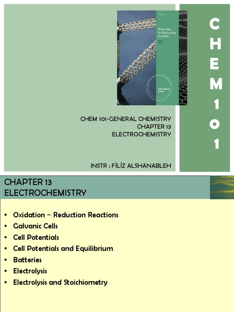 Electrochem Practice Test | PDF | Redox | Electrochemistry