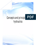 Concepts Principles Hydraulics