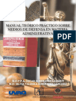 Medios de Defensa en Materia Administrativa PDF