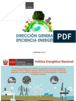 Política Energética Nacional del Perú 2010-20