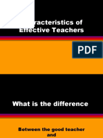 6 Effective Teachers