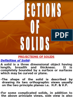 Projection of Solid