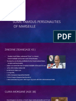 Some Famous Personalities of Marseille