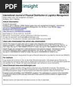 International Journal of Physical Distri