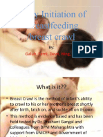 Early Initiation of Breast Feeding Present