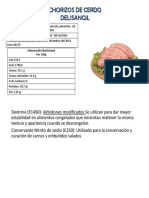 Etiqueta Nutricional