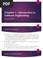 CSC577 - Chapter 1