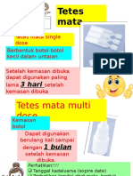 Tetes Mata Single Dose vs Multi Dose