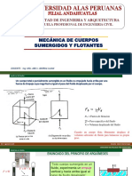 Mecánica de Cuerpos Sumergidos y Flotantes