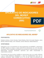 Aplicativo de Indicadores y Oee Del Morep