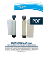 Owner'S Manual: For All Econo Water Softener Systems