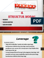 Leverage Dan Struktur Modal