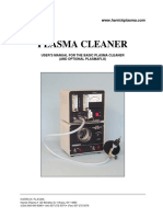 Harrick Basic Plasma Cleaner Manual
