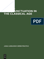 Latin Punctuation in The Classical Age PDF