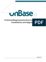 OnBase 17 System Requirements