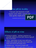 Wine PH & Acidity: Concepts and Chemistry of PH, Organic Acids, Buffer Capacity and Wine Quality Implications of PH