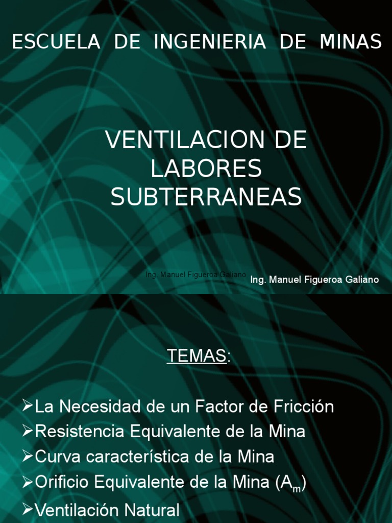 Buitrones de Ventilación en Minas | PDF | Temperatura | Calor