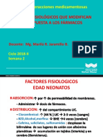 Clase2 - Im Factores Fisiológicos Que Modifican La Respuesta A Los Fármacos