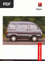 DAihatsu Hijet Brochure CB Engine