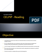Celpip - Reading