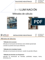 8.2 Iluminación - Métodos de Cálculo