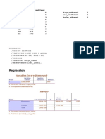 Regression: Variables Entered/Removed