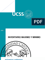 INventario Minimo y Maximo