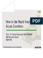 3 - How To Use Rapid Insulin in Acute Condition-Dr Palgunadi PDF