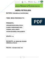 Mesa Redonda P 8