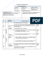 Sesión de Aprendizaje 1ero Hipolito Quimica 2da Claces