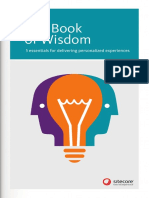 The Book of Wisdom: 5 Essentials For Delivering Personalized Experiences