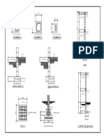 Plano de Cimientos y Columnas PDF