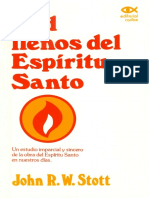 John Stott - Sed LLenos Del Espiritu Santo PDF