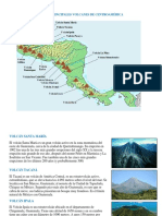 Principales Volcanes de America Central o Centro America