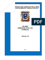 Derecho Civil VIII Familia