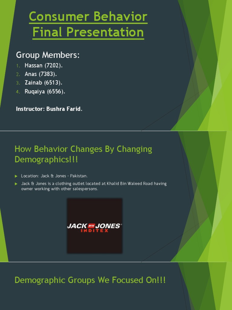Consumer Behavior Analysis by Demographics | PDF | Behavior ...