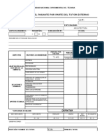 Evaluación Tutor Externo