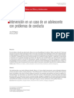 Problemas de Conducta en Adolescentes