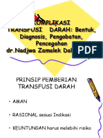 KOMPLIKASI Transfusi Darah