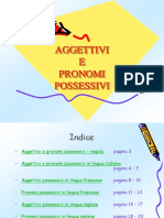 Gli Aggettivi e I Pronomi Possessivi - Pps