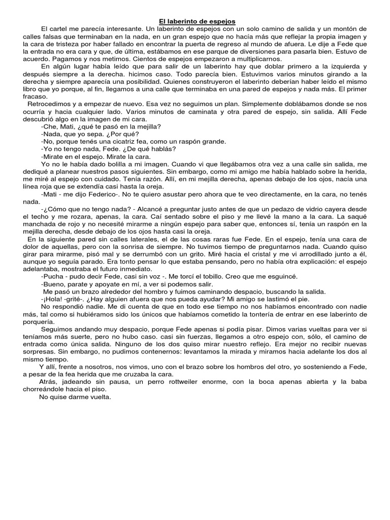 El Laberinto de Espejos PDF