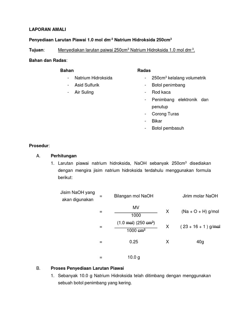 Laporan Amali Nelson Pdf