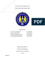 Laporan Observasi Standar Proses