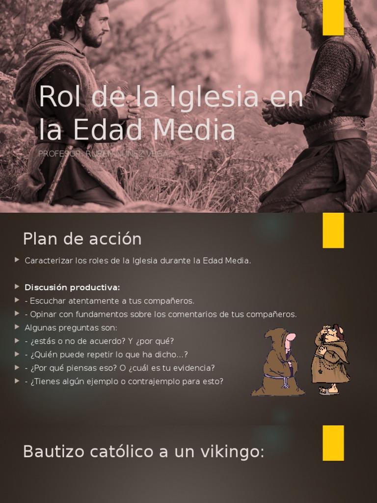Rol de la Iglesia en la Edad Media | PDF | Clero | Cristianismo