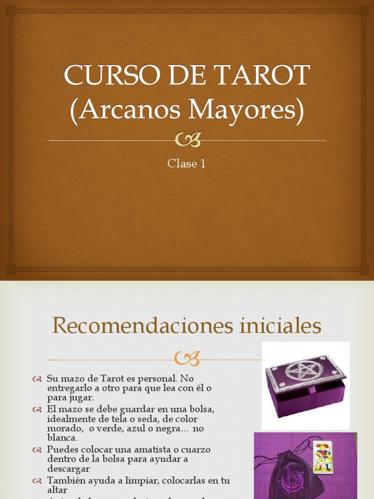 Curso de Tarot: Arcanos Mayores | PDF | Tarot