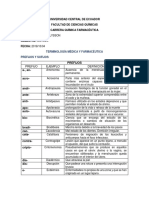 Terminología Médica y Farmacéutica 1