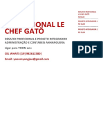 DESAFIO PROFISSIONAL LE CHEF GATÕ 