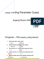 Parameter Cuaca